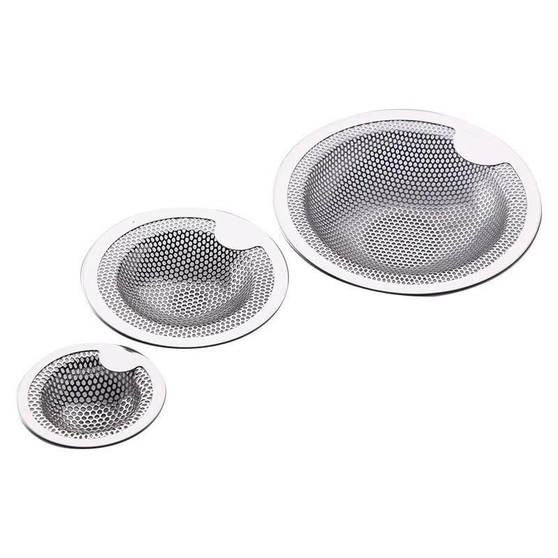 Stainless Steel Sink Drain Strainers With Durable Fine Mesh Perfect For Catching Food Scraps Preventing Clogging