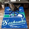 Seahawks Team Spirit Rug Game Carpet, Floor Mat for Bedroom Living Room Entryway Rug, Home Decor Idea Gift for Christmas birthday