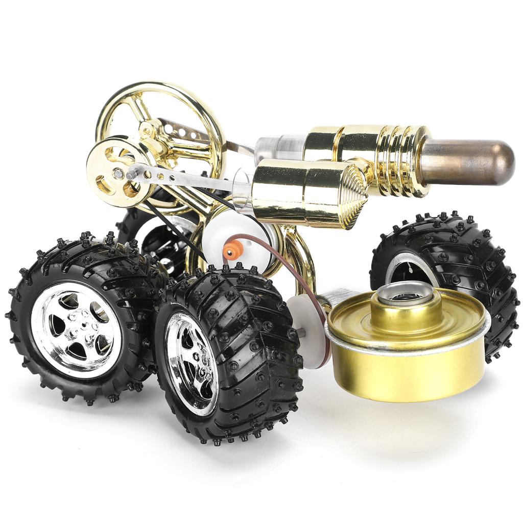 Stirling Engine Model Miniature Car Motor Educational Physics Science Experiment Toy Gifts