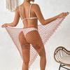 New Styles, Hand Hook Bead Ordering, Shawl, Wrap Skirt, Swimsuit Outerwear, Sexy Hoodie, Triangular Scarf, Mesh, Beach Skirt