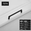Modern Gold and Black Zinc Alloy Cabinet and Wardrobe Door Handles
