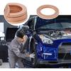Povtii 15PCS Oil Drain Plug Gasket, 14mm Copper Oil Crush Washer Compatible with OEM PN Part 007603-014106, Car Accessories for Oil Drain Plug Washer