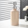 Modern Cylindrical Press Soap Dispenser Bathroom Shampoo Shower Dispensing Bottle Ceramic Soap Dispenser Bathroom Accessories