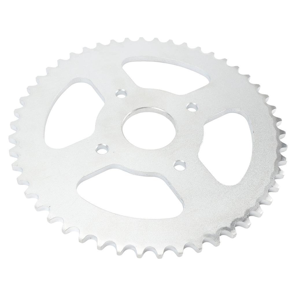 50 Tooth Rear Mini Bike Sprocket Strong Structure Alloy Steel 420 Chain Sprocket Replacement for CT200U EX Drift Trike
