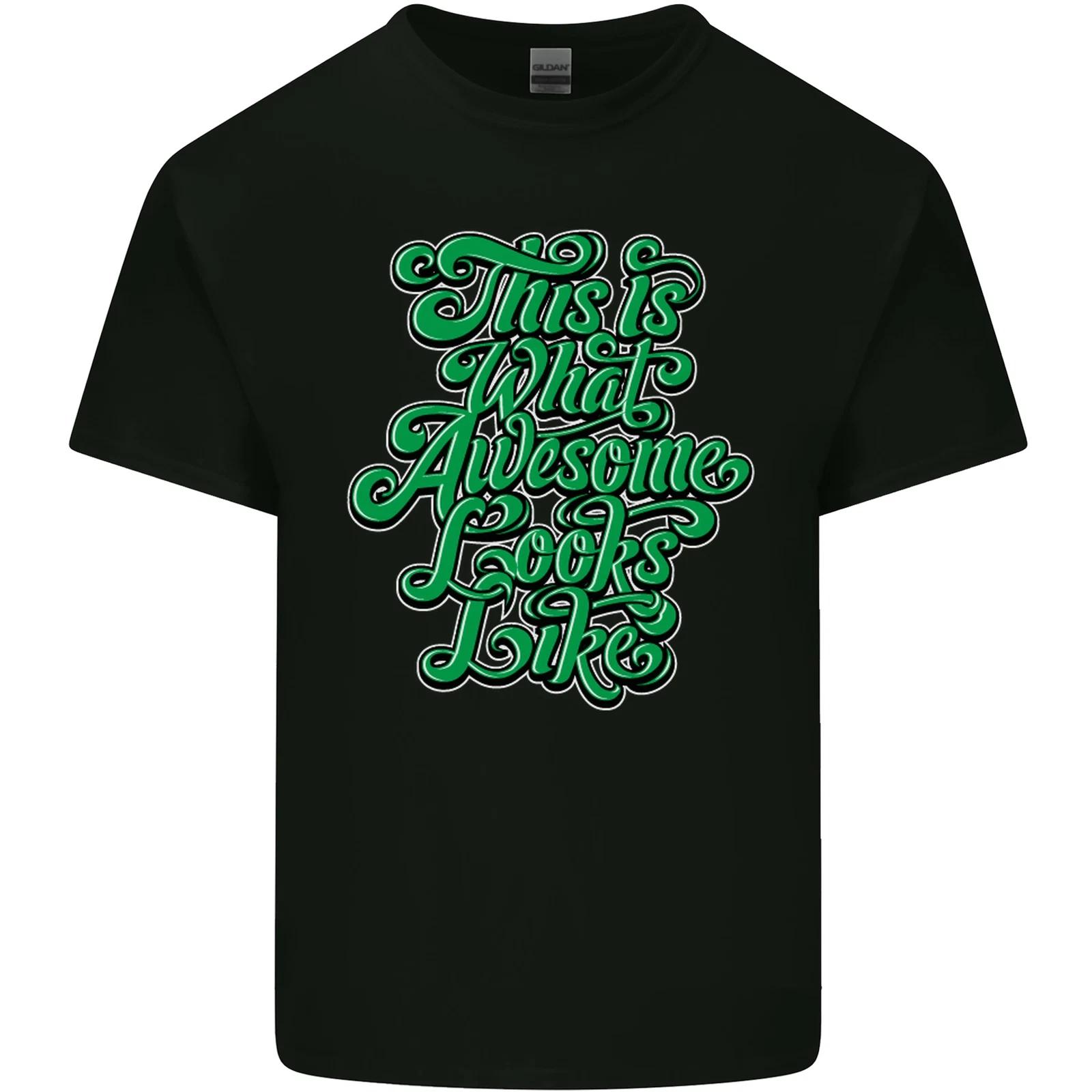 This Is What Awesome Looks Like Funny Kids T-Shirt Childrens L