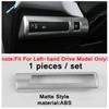 Left Hand Drive Head Light Lamp Switch Button Decoration Frame Cover Trim For Toyota Corolla      2024 2025