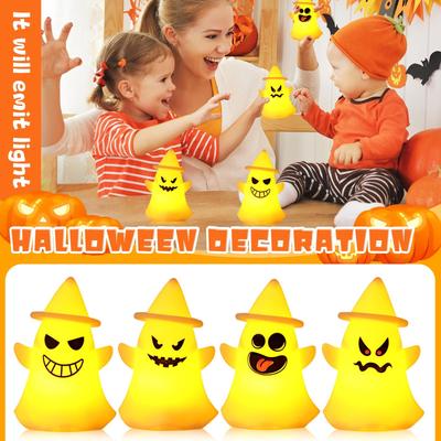 Adornos de Decoración de Halloween, Calabaza, Traviesos de Halloween, Fantasmas, Colgantes, Juguetes Luminosos, Decoraciones de Fiesta, Accesorios