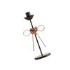 Christmas Bows Candlestick Holders Iron Metal Taper Holders Decorative Stands for Wedding,Home Decorations