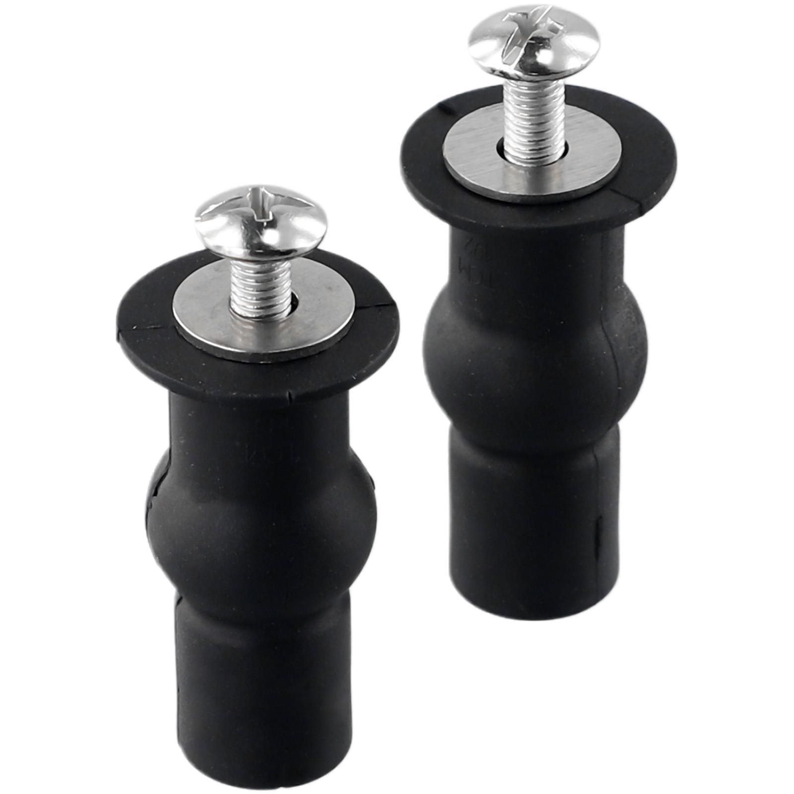 

2pcs Toilet Hinges Top Close Soft Release Quick Hinge Expansion Screw Fixed Installation Toilet Seat Cover Fixing Accessories