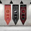 45*150cm Game of Thrones Tapestry - Decorative Flag - Bar Theme Color Wall Hanging Flag, Home, Outdoor, Yard, Garden Decorations
