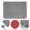 Drain Mat for Kitchen Counter 15.7" X 11.8" Large Dish Drying Mat Diatomaceous Earth Mat for Kitchen Sink Organizing