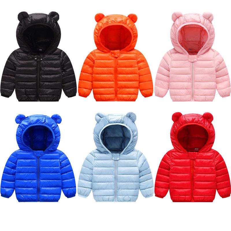 Warme Katoenen Jas voor Herfst en Winter voor Peuters en Baby's