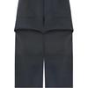 WE11DONE Solid Color Loose Casual Pants With Flap Pockets Men pants WD-PT1-23-237-M-CH
