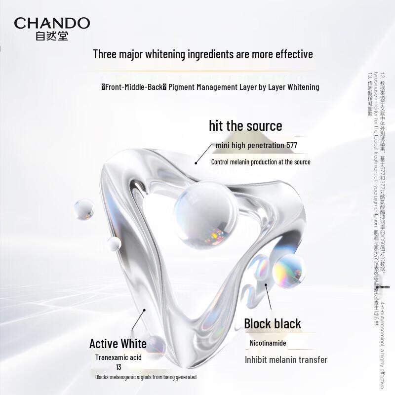 CHANDO Snow Muscle Chasing Light Whitening & Firming Emulsion