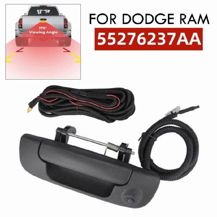 Car Rear Trunk Lid Tailgate Handle with Backup Camera 1500 2500 3500 55276237AA