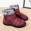 Warm Women's Snow Boots with Velcro Closure Waterproof Oversized Women's Boots Casual Women's Footwear
