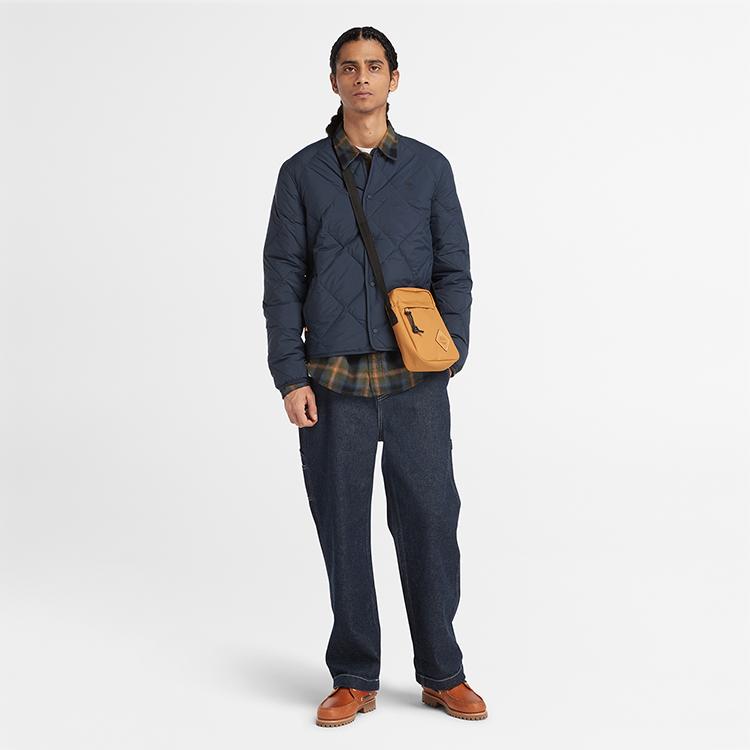 Timberland Solid Color Casual Comfortable Outdoor Warm Sleeveless Down Jacket Men Jacket Deep-Sapphire-Blue A6G6D-433