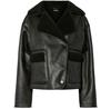 Women's Jacket Pcjuno Made of Faux Leather (17158758) Brown