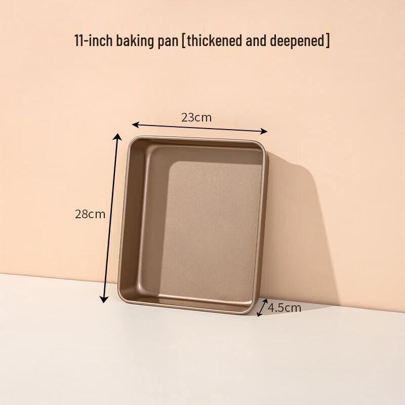 Non-stick Rectangular Carbon Steel Baking Pan