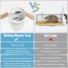 Reusable Roller Mousetrap Easy Install Home Farm Warehouse Garage Mouse Control Device
