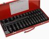 35-Piece Air-Powered 1/2" Socket Wrench Tool Set for Auto Repair.