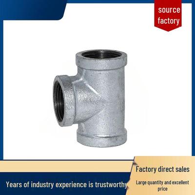 Iron Threaded Tee Pipe Fitting