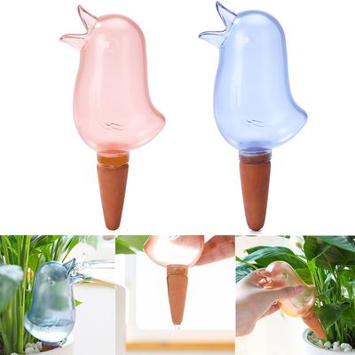 Gotejador Automático Cuidados Práticos com Plantas Forma de Pássaro Ferramenta Versátil de Irrigação por Gotejamento Gotejador Prático para Cuidados com Plantas Automático
