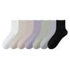 Sock Children's Short Socks - Summer and Spring Style, Pure Cotton, Anti-odor, Sweat-absorbing Short Tube Cotton Socks, Thin Style, Mid-length Socks