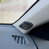 For Kia K4 2024 2025 2026 Black Silver Stainless Steel A-pillar Tweeter Speaker Cover Trim Interior Parts