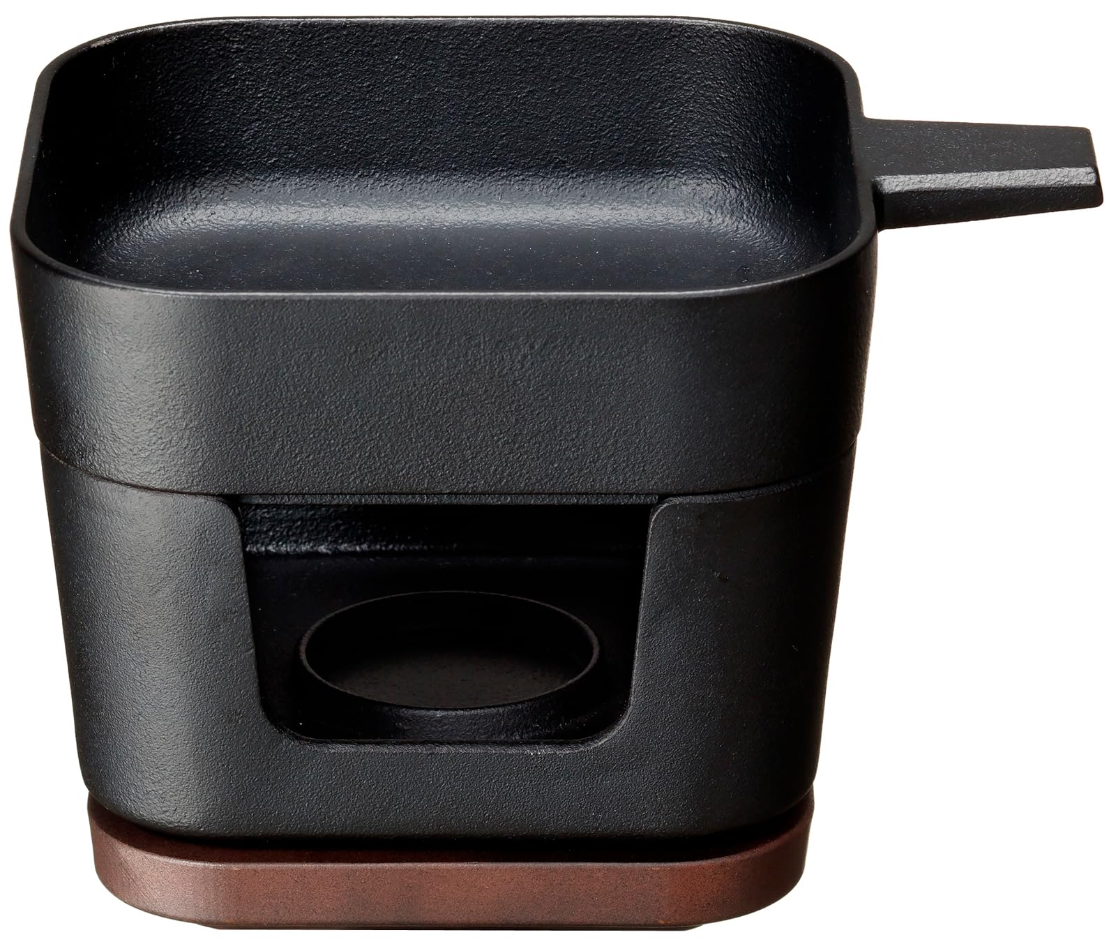 Ishigaki Industry Ishigaki Cast Iron Width x Depth x Height mm Capacity 560 ml IH Compatible Delish Life COLO Square Pan Stove Set Outdoor Individual