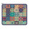 Fast Absorbent Drying Mat Bohemian Dish Mat, Super Diatomaceous Earth Drainer Water Absorption Non-Slip Colorful Ethnic Heat Insulation for