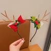 Elf Antlers Headband Santa Claus Christmas Elf Headband Christmas Headband  Party