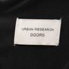 URBAN RESEARCH DOORS Linen Blend V Neck Jumper Skirt M Black One Piece Women Used