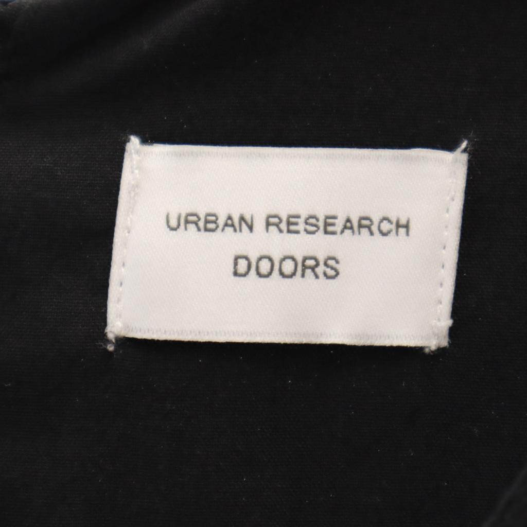 URBAN RESEARCH DOORS Linen Blend V Neck Jumper Skirt M Black One Piece Women Used