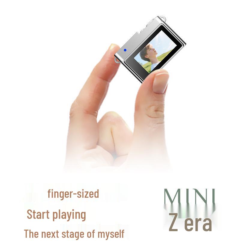 Portable HD Retro Mini Digital Camera for Students: Captures Photos and Videos