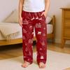 Children's Soft Comfortable Pyjama Bottoms Casual  Christmas Print Home Pants