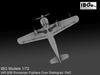 IBG Romanian Fighter Plane Over Stalingrad Plastic Model Kit PB72567 1/72 IAR.80B (Airplane)