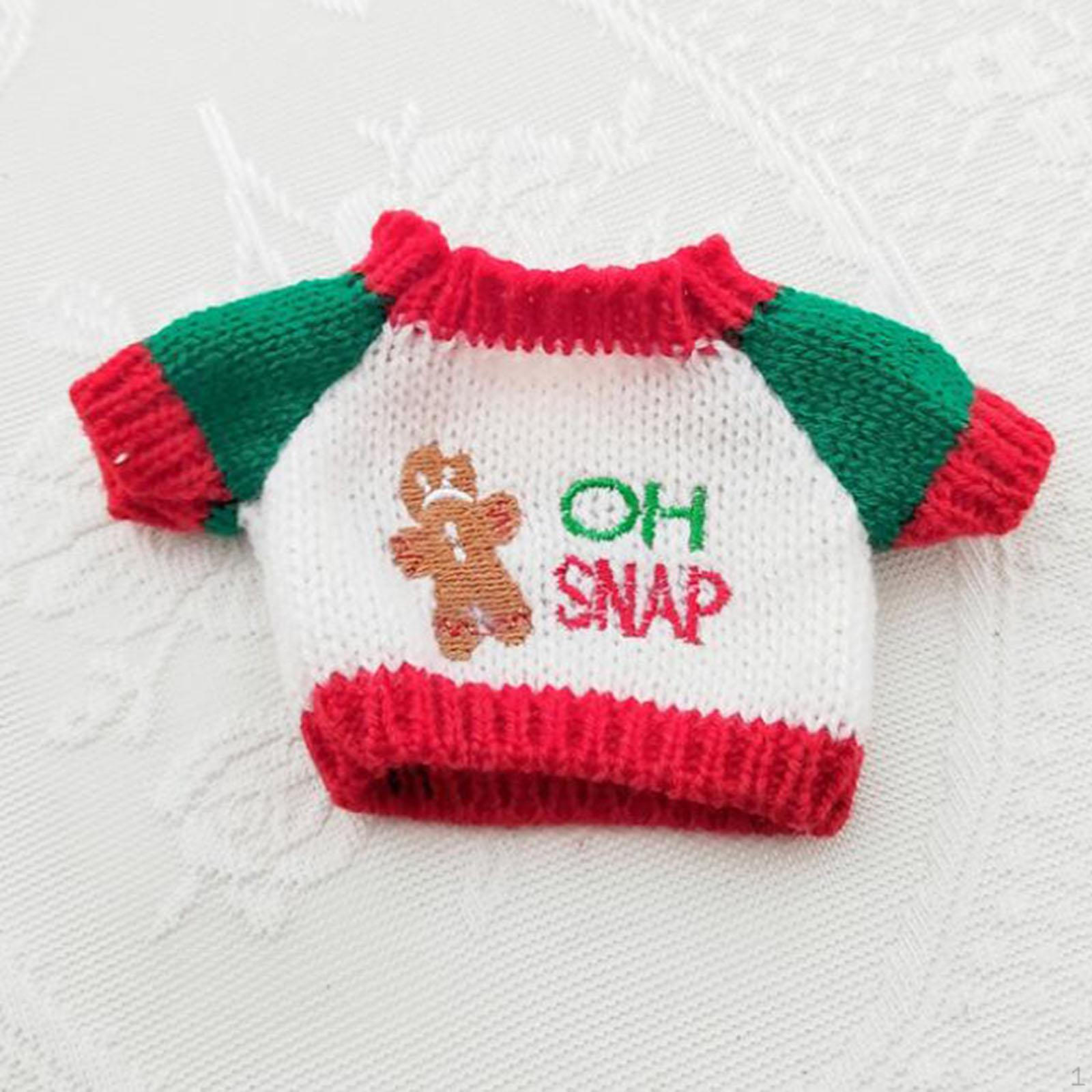 

20 см кукольная одежда свитер наряды для детей 5-10 лет Gingerbread Sweater