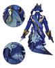 [NOKIJP] Genshin Impact Cosplay Fleena Cosplay Costume, Genshin Impact: The Unbroken Soloist, Water Goddess Cosplay (Black Fleena, M)