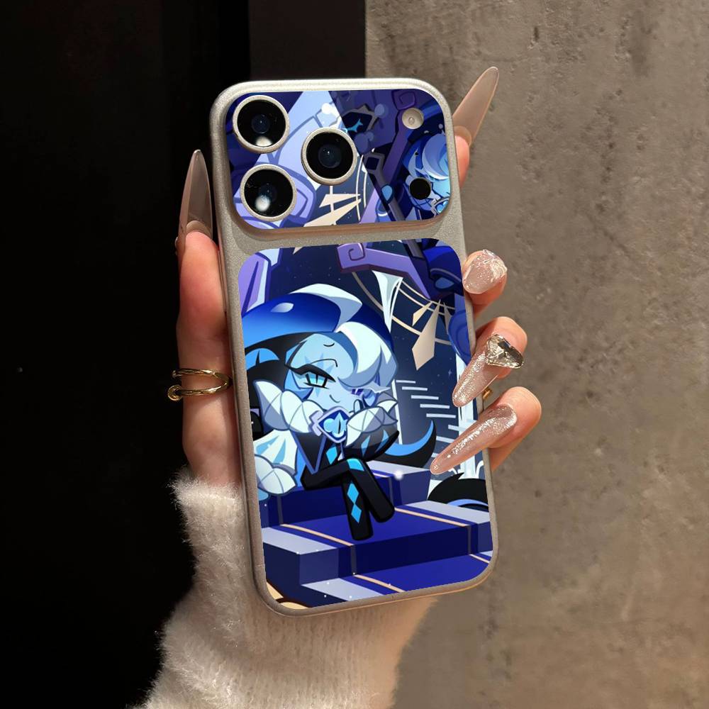 Mobile Game C-Cookie Run Kingdom Back Cover Decal Protective For Iphone 17 Pro Max Skin Sticker Back Protective