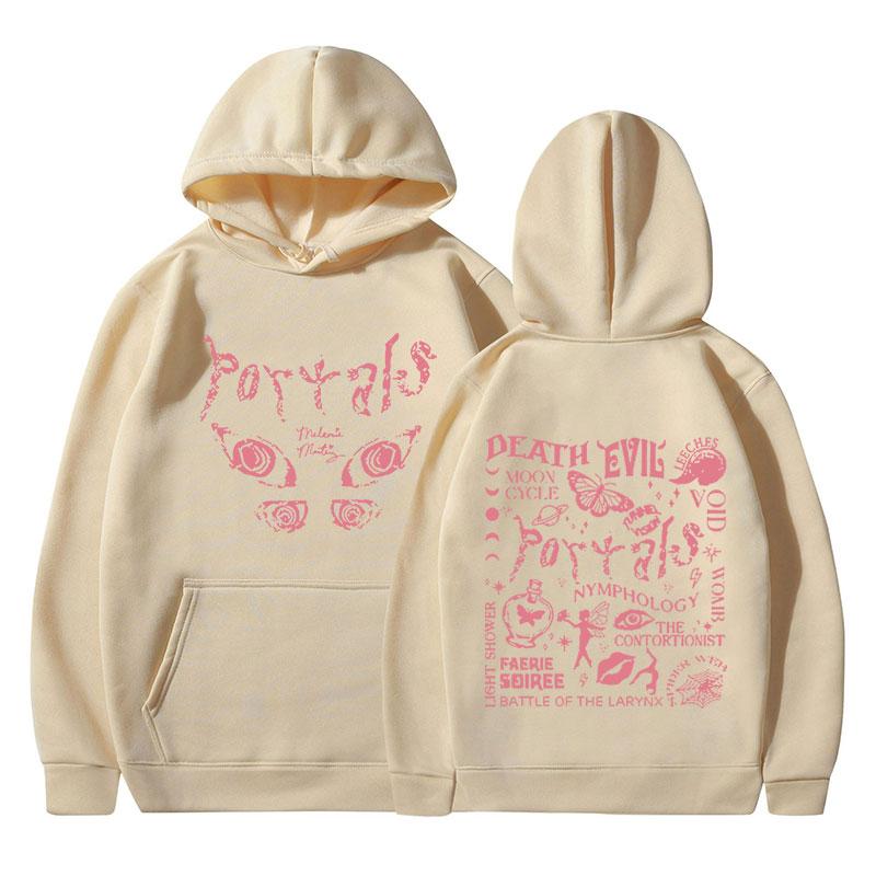 

Melanie Martinez Hoodie 2023 Music Album Portals Hooded Sweatshirts Men s Casual Vintage Long Sleeve Harajuku Hoodies Streetwear XL