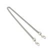 Handbag Chain Strap Metal Shoulder Crossbody Replacement Strap Chain with Buckles Bag Chain Strap with Faux Pearl Extension Chain for Ladies Purse
