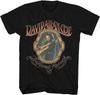 UEESTAR David Allan Coe Shirt for Men Black Short Sleeve Tshirt Cool Tees Top Black