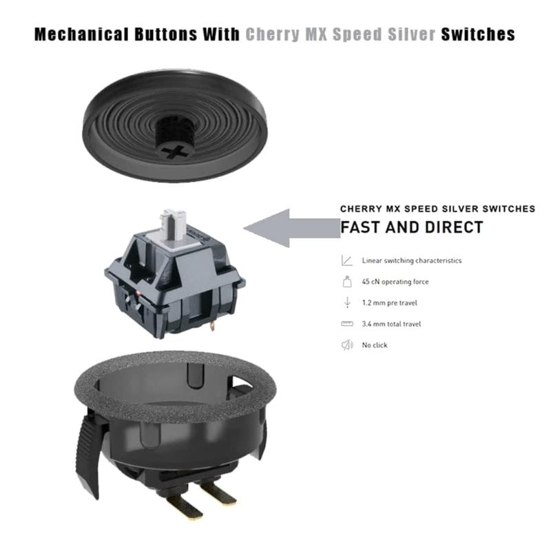 Arcade Joystick Street Fighters Controller Fight Stick Game Controller Mechanical Button Suitable For PC Durable