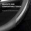 PU Leather Carbon Fiber Car Steering Wheel Cover Emblem Car Accessories For BMW 50th Kith M X1 X2 X3 X4 X5 X6 X7 E46 E90 E60 F10