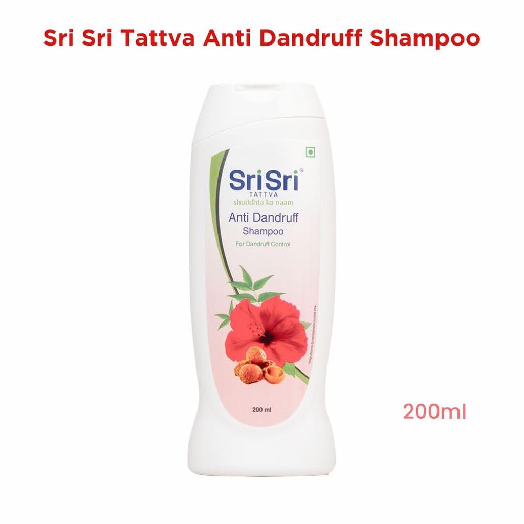 Sri Sri Tattva Anti Dandruff Shampoo 200 Ml X Pack Of 2 | Soothes Scalp & Reduces Flakes for Men and Women