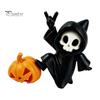Halloween Ornament Ornament, Ghost Pumpkin Matte Texture Figure, 3D Decor Printed Decoration for Desktop Bedroom Car Display Fine