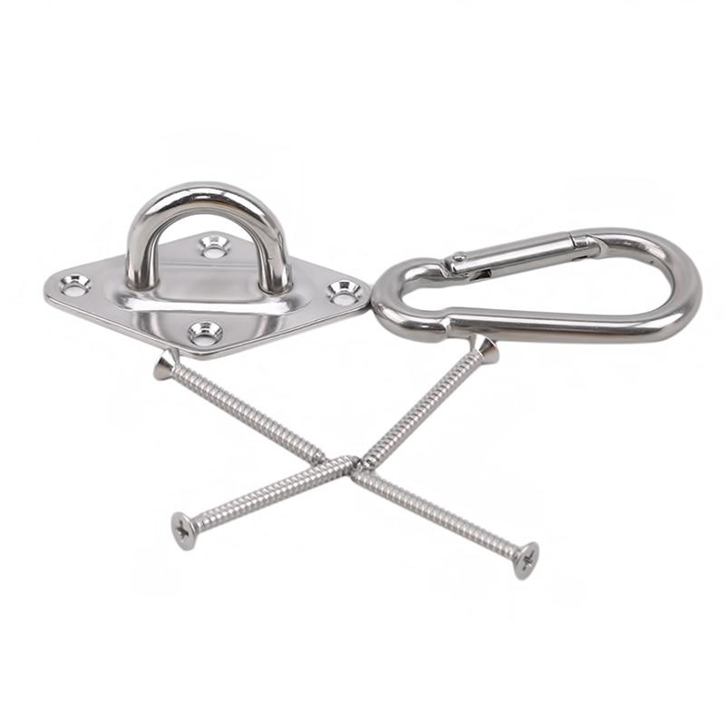 Buy Durable Stainless Steel Hammock Anchor Hooks Hangers Swing Gym