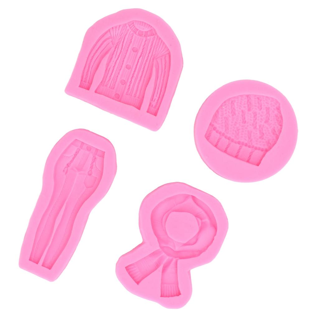 Silikonformen Handwerksarbeiten Feine Verarbeitung Niedliche Form Silikonmaterial Fondantformen