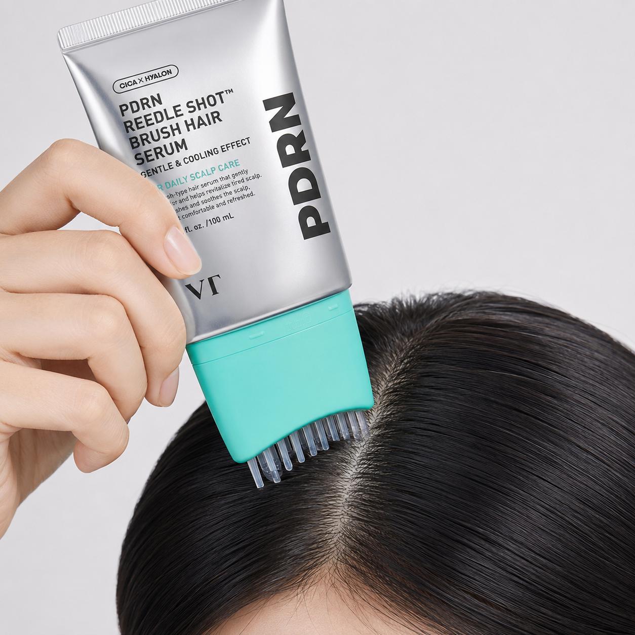 VT PDRN Reedle Shot Scalp Refreshing Brush Hair Serum 100ml